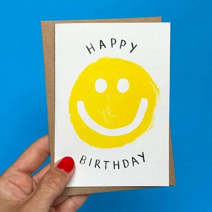 House of Payne Birthday Card- Smiley