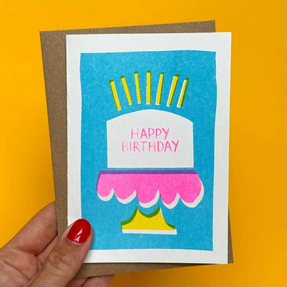House of Payne Birthday Card- Cake