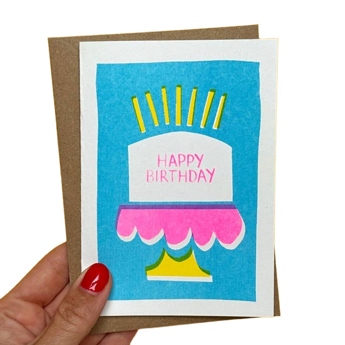 House of Payne Birthday Card- Cake