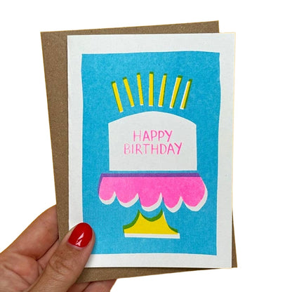 House of Payne Birthday Card- Cake