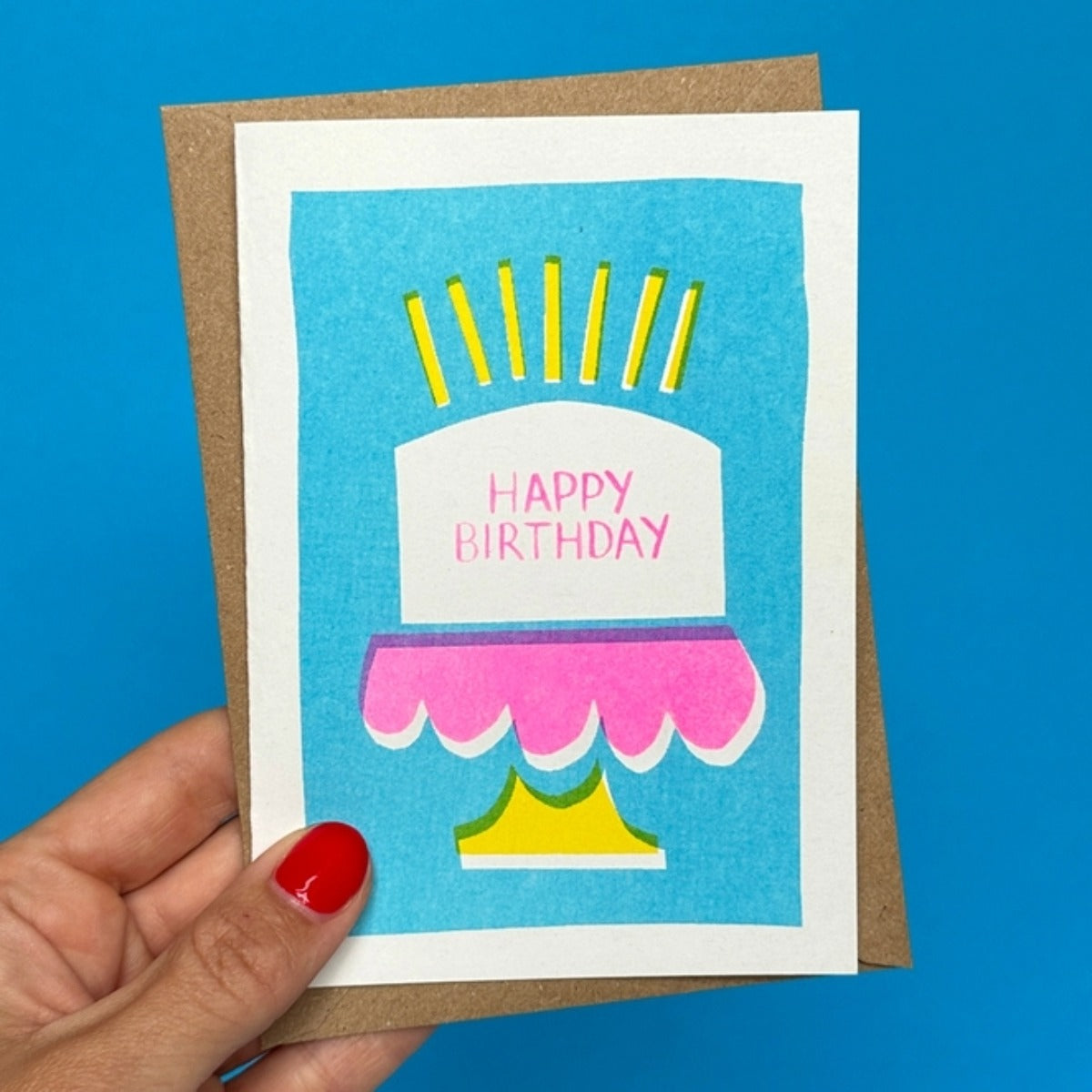 House of Payne Birthday Card- Cake