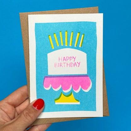 House of Payne Birthday Card- Cake