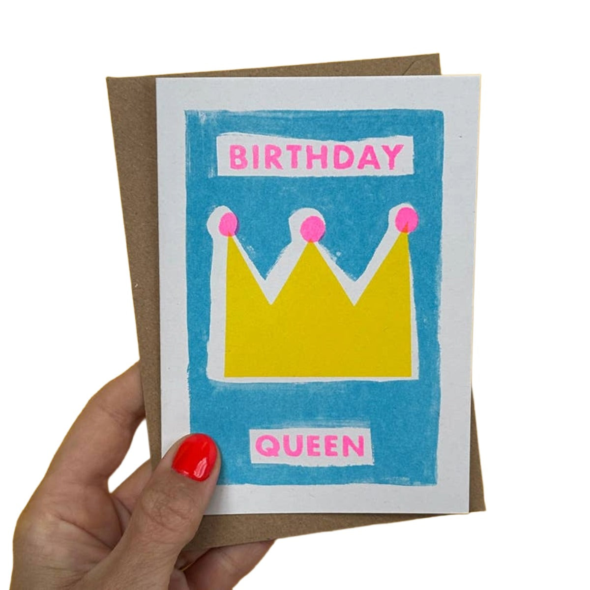 House of Payne Birthday Card- Crown