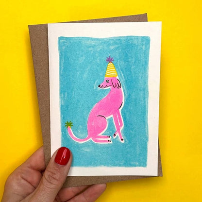 House of Payne Birthday Card- Dog