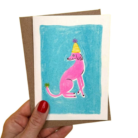House of Payne Birthday Card- Dog