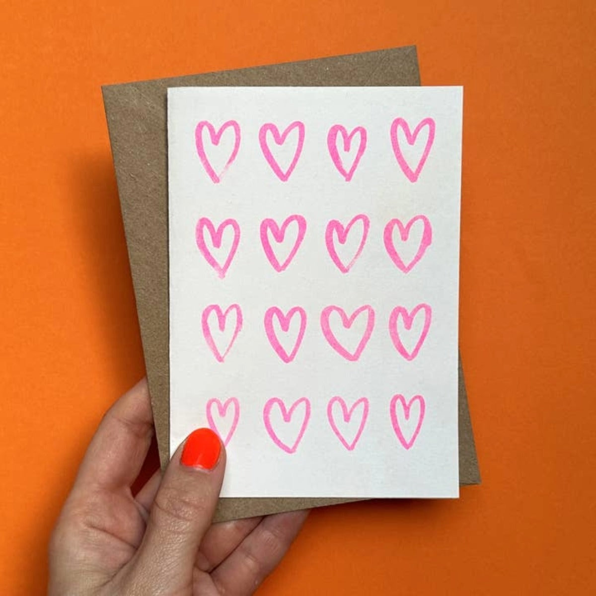 House of Payne Greeting Card- Hearts