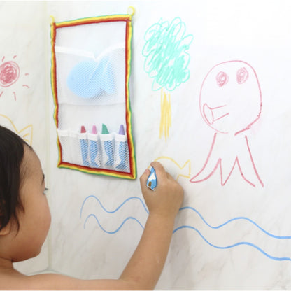 Kitpas Bath Crayons Set with Sponge