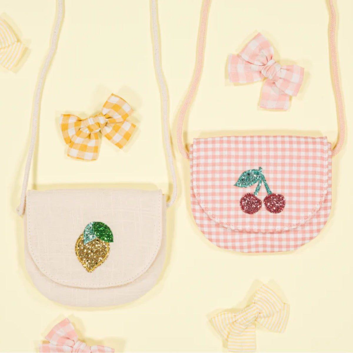 Luciole et Petit Pois Lemon Handbag