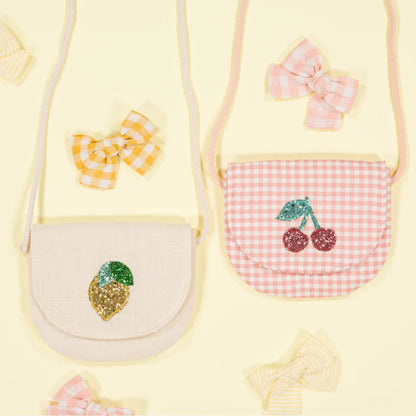 Luciole et Petit Pois Lemon Handbag