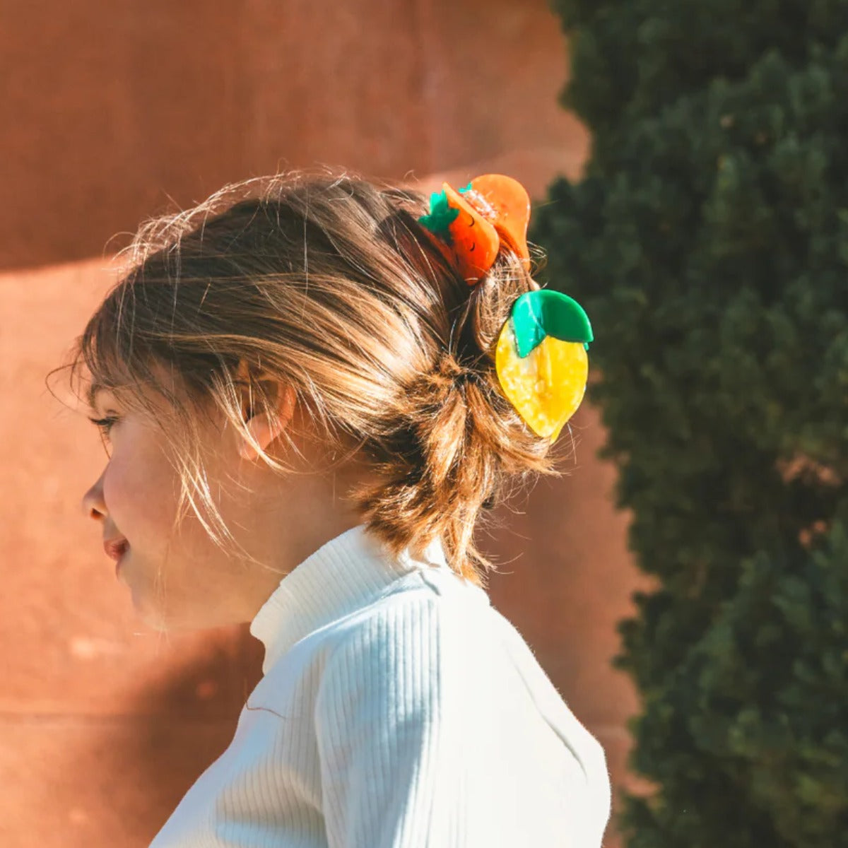 Luciole et Petit Pois Lemon Claw Clip