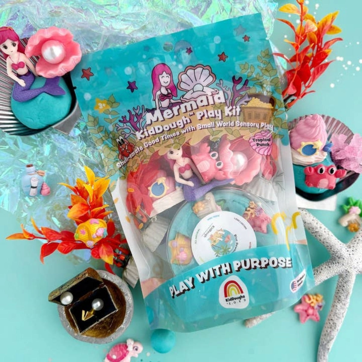 Mermaid KidDough Play Kit