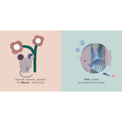 Mini Touch: Touch and Feel Book - Animals