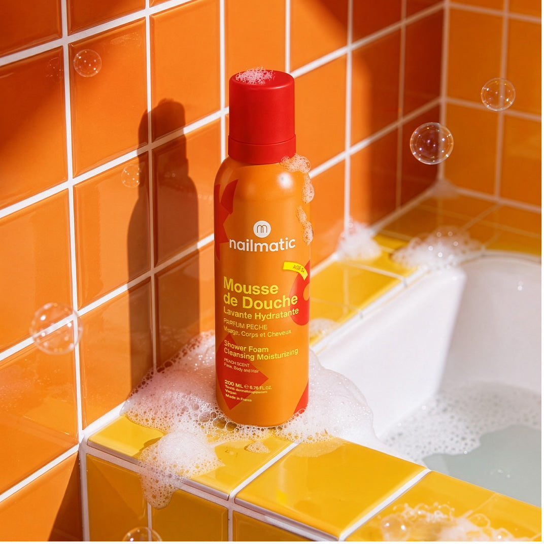 Nailmatic Bath Foam - Peach