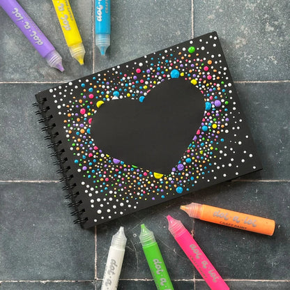 OOLY Dot-A-Lot: Dimensional Craft Paint- Bright (Set of 8)