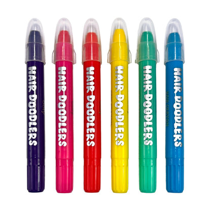 OOLY Hair Doodlers Hair Crayons (Set of 6)