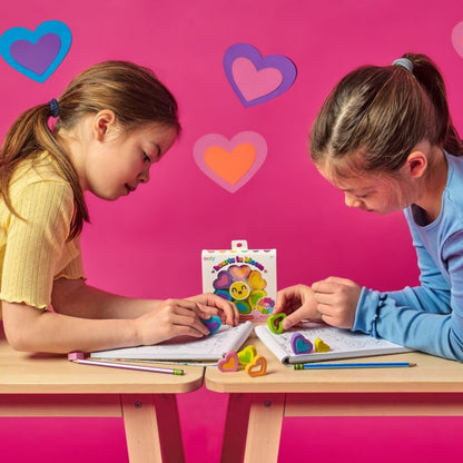 OOLY Hearts in Bloom: Erasers (Set of 6)