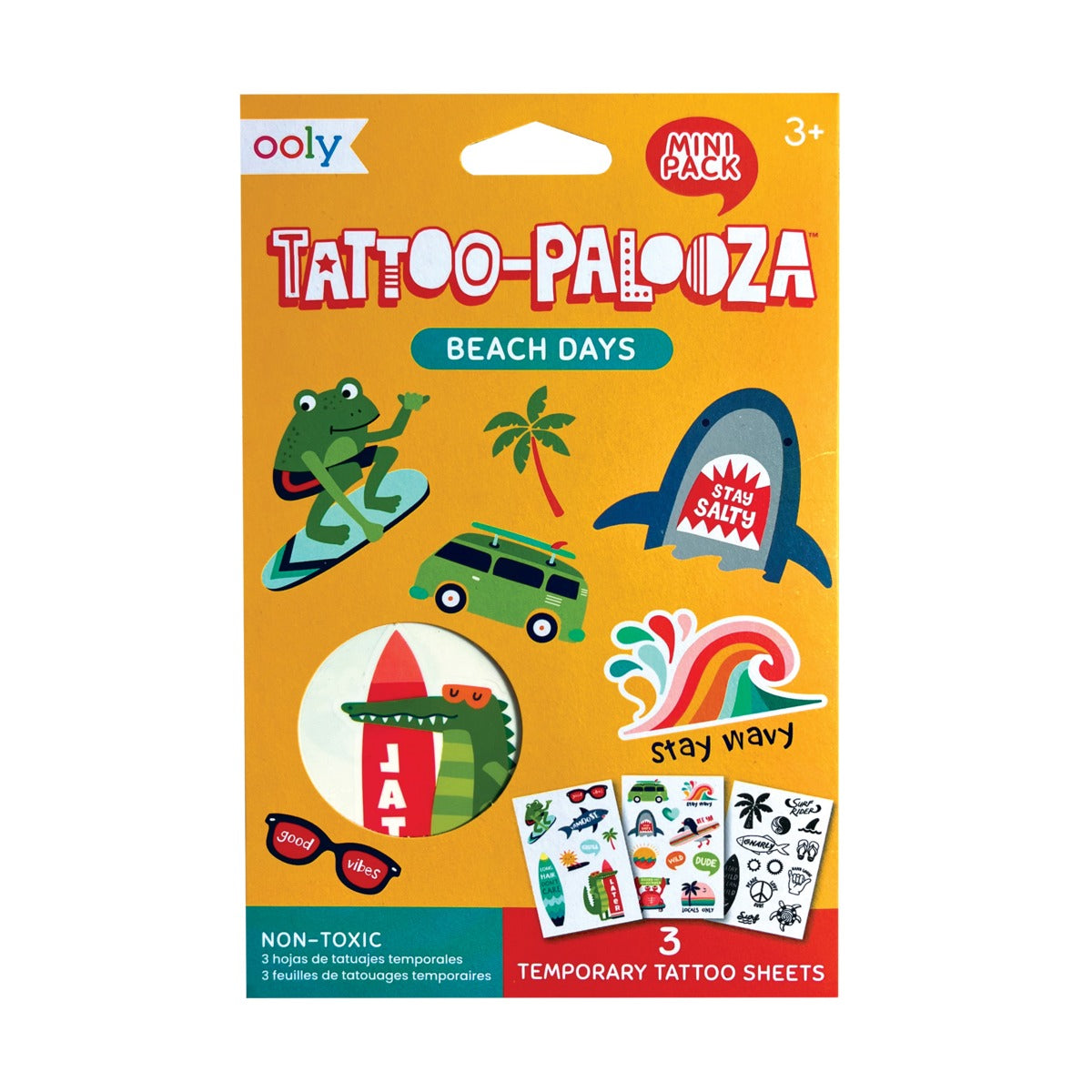 OOLY Mini Tattoos- Beach Days
