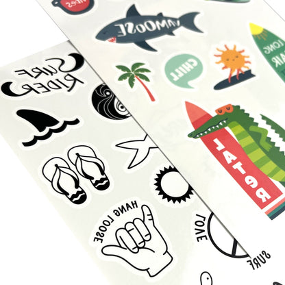 OOLY Mini Tattoos- Beach Days