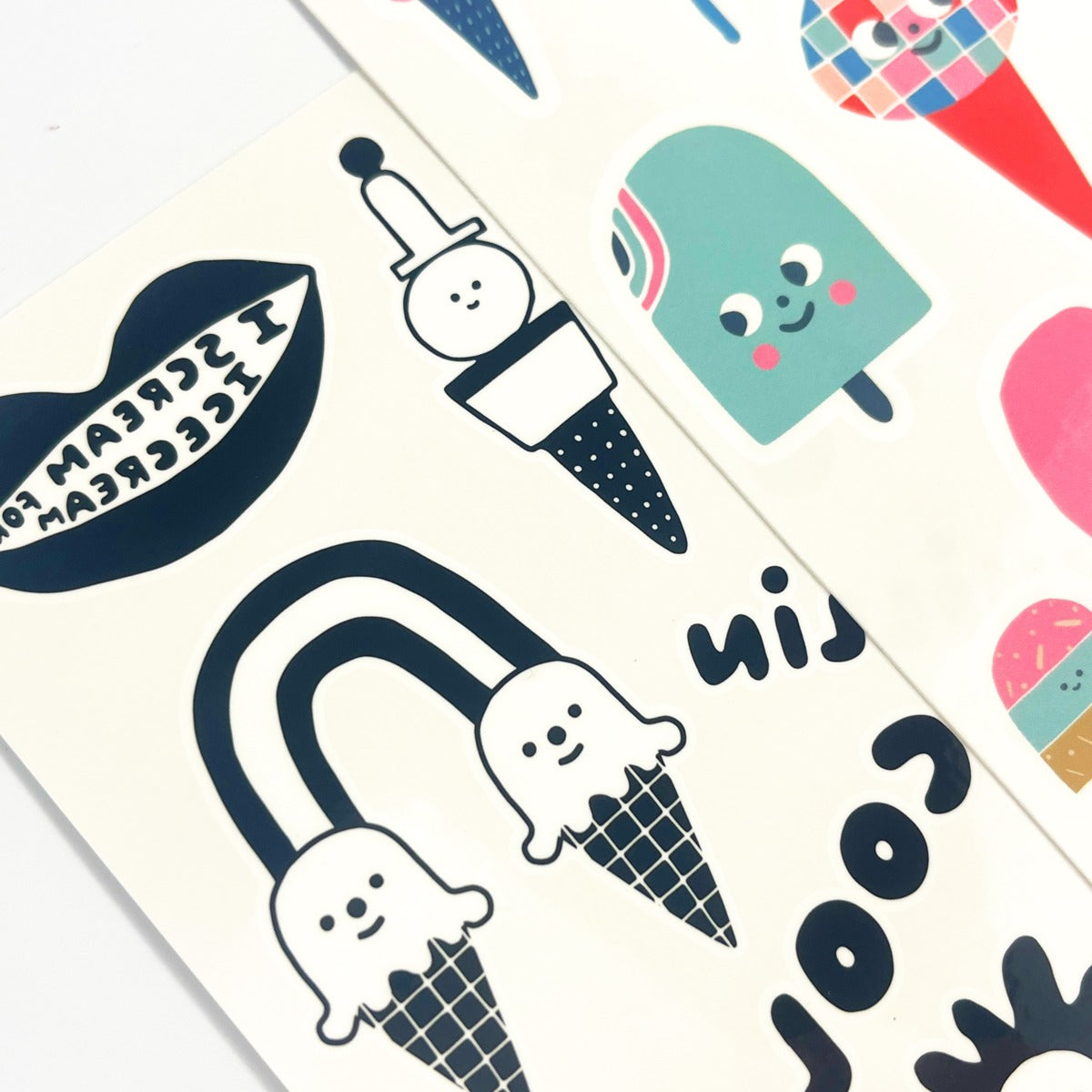 OOLY Mini Tattoos X Suzy- Ice Cream Party