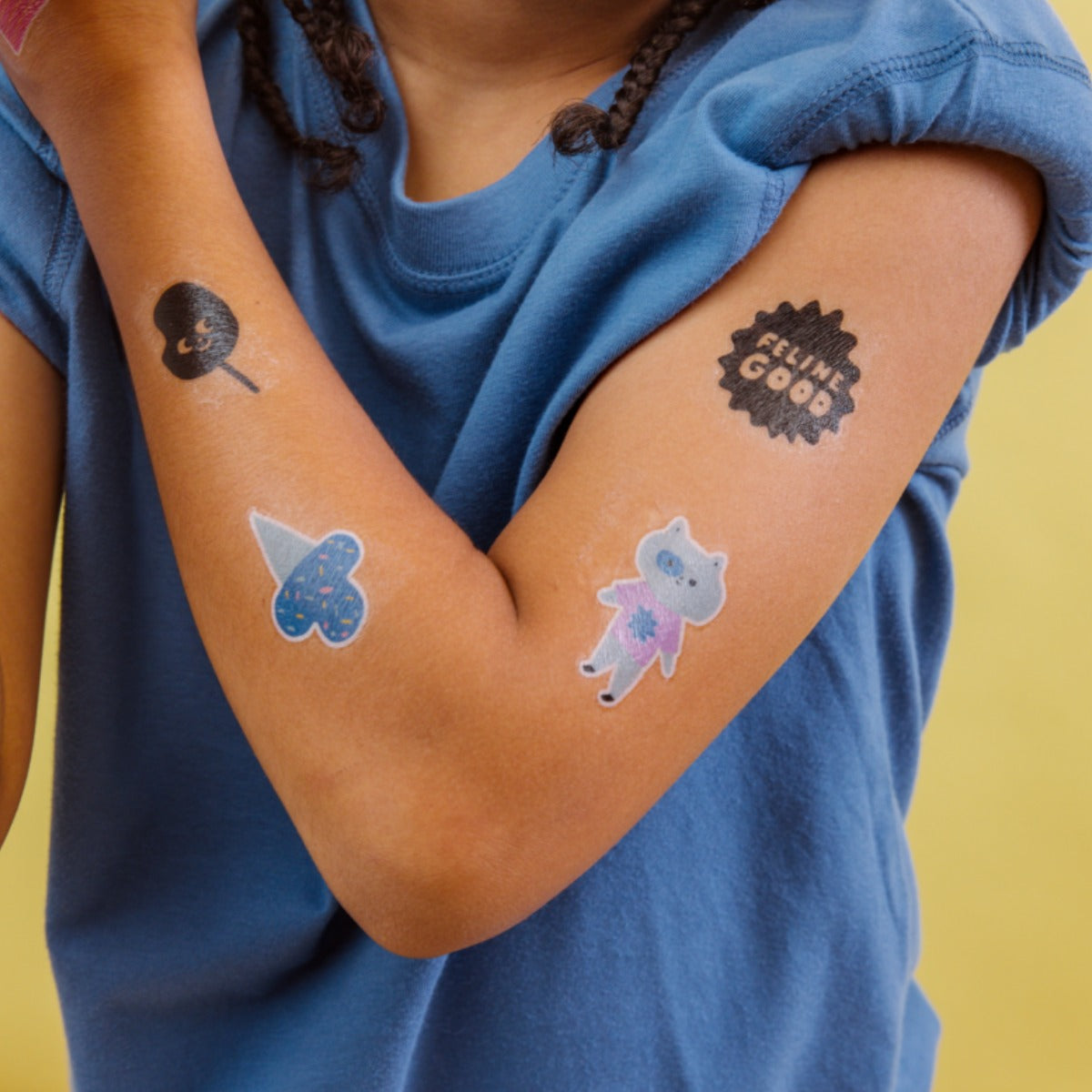 OOLY Mini Tattoos X Suzy- Pawsitive Cats