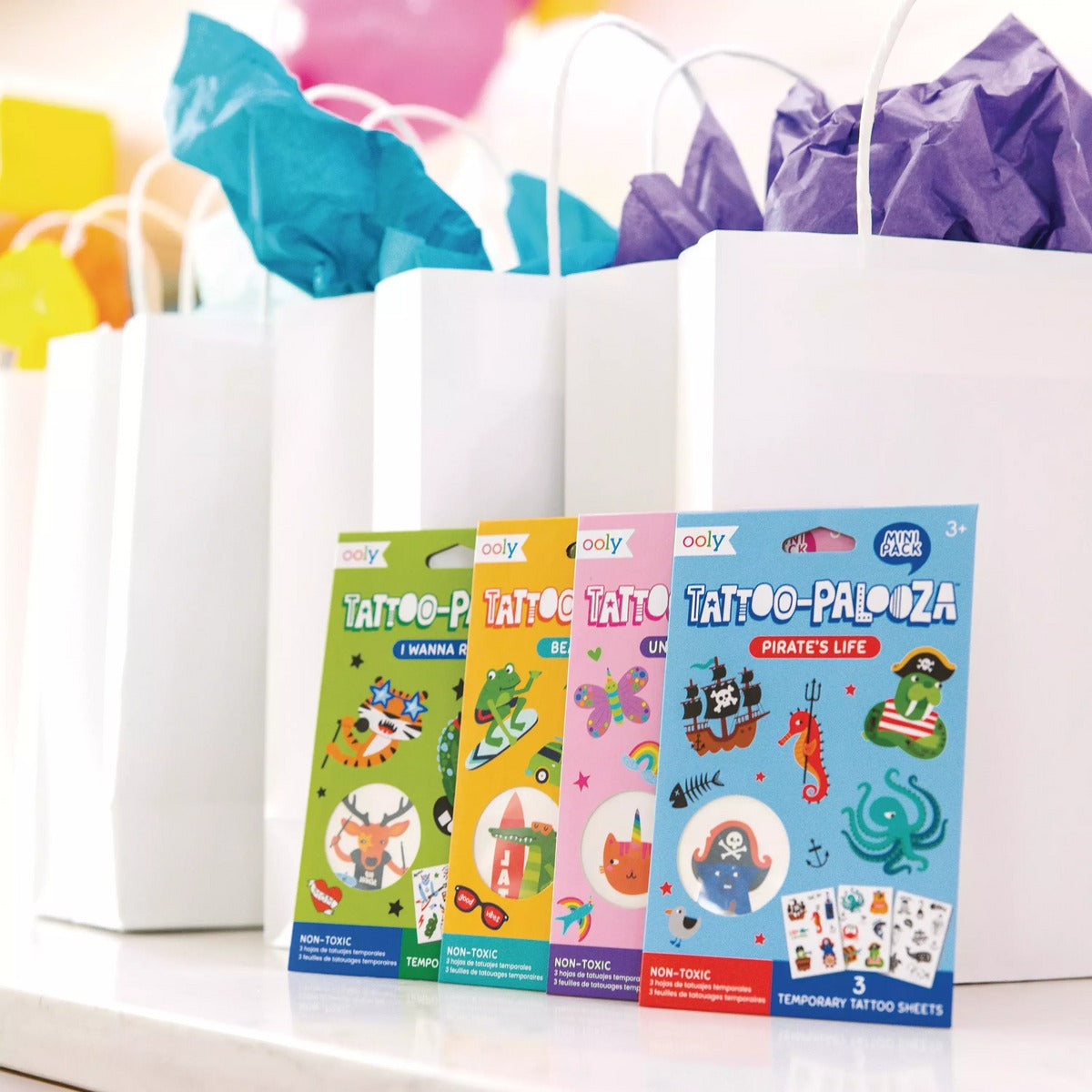 OOLY Mini Tattoos- Unicorn Party