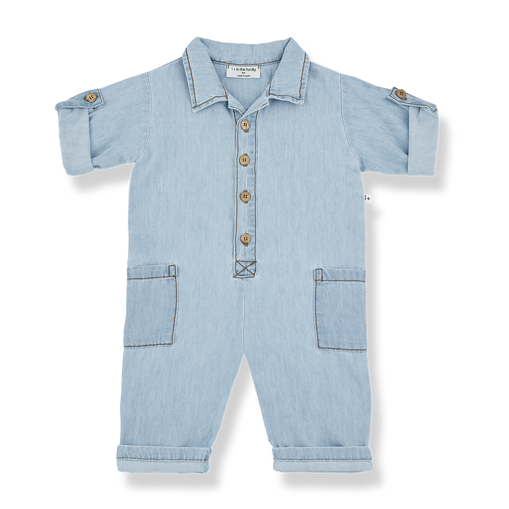 1+ In The Family Massimo Long Sleeve Overall