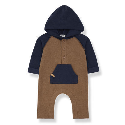 1+ In The Family Ludvig Hooded Jumpsuit
