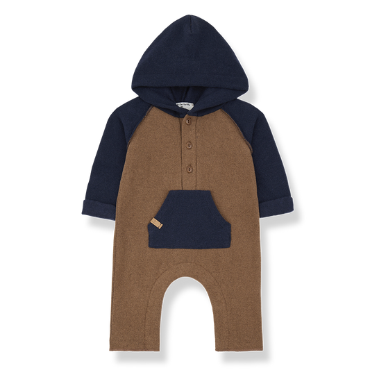 1+ In The Family Ludvig Hooded Jumpsuit