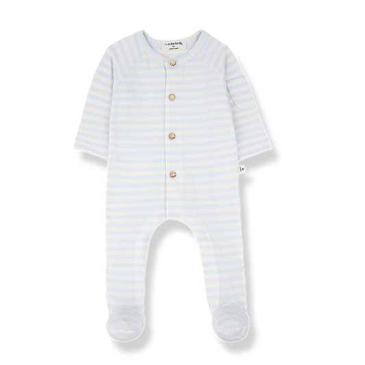 1+ In The Family Felip Jumpsuit With Feet