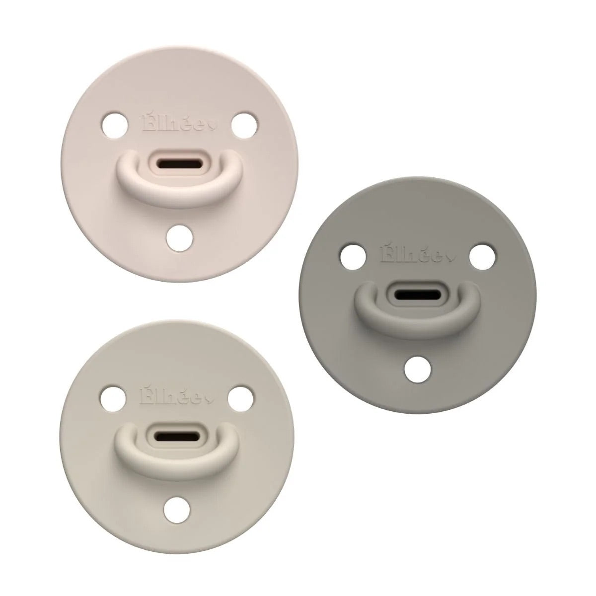 Élhée Silicone Pacifier Set