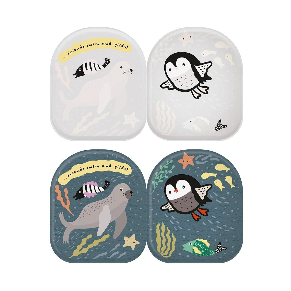Wee Gallery Bath Book - Penguin & Friends