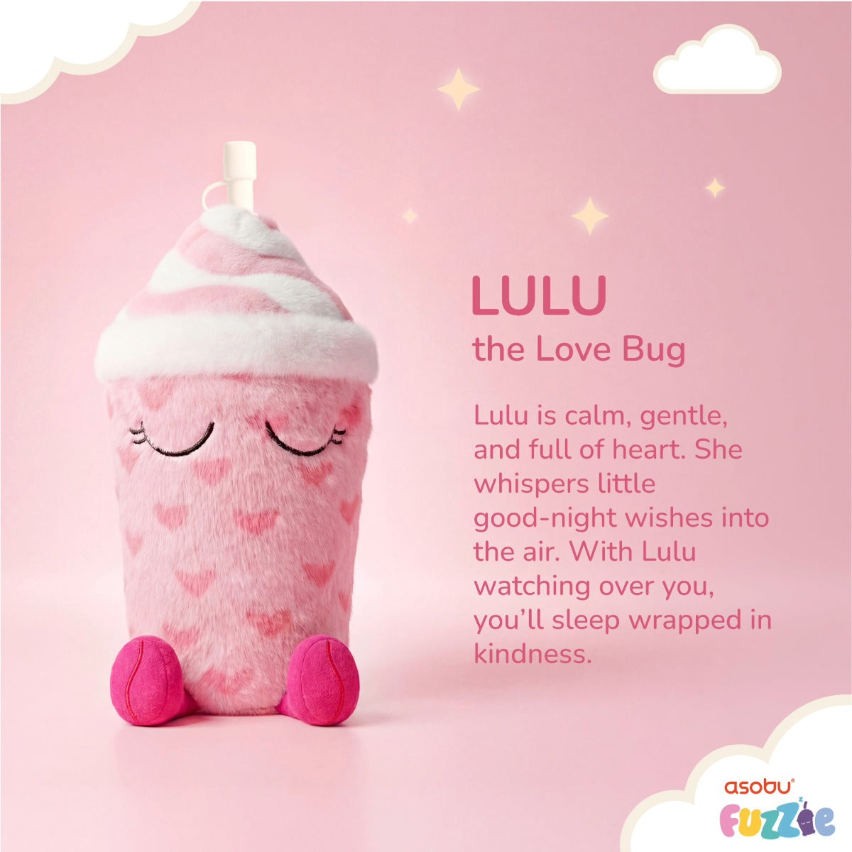 Asobu Fuzzie- Lulu the Lovebug