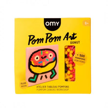 Load image into Gallery viewer, OMY Pom Pom Art Kit - Donut