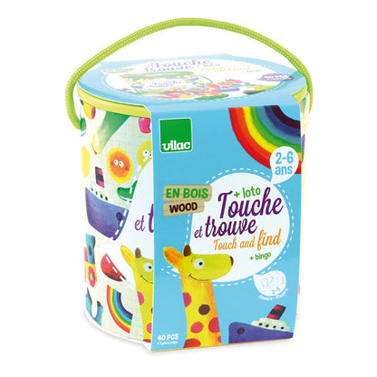 Vilac Touch And Find Game With Bingo