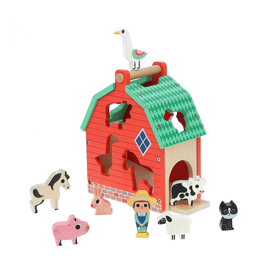 Vilac Farm Shape Sorter