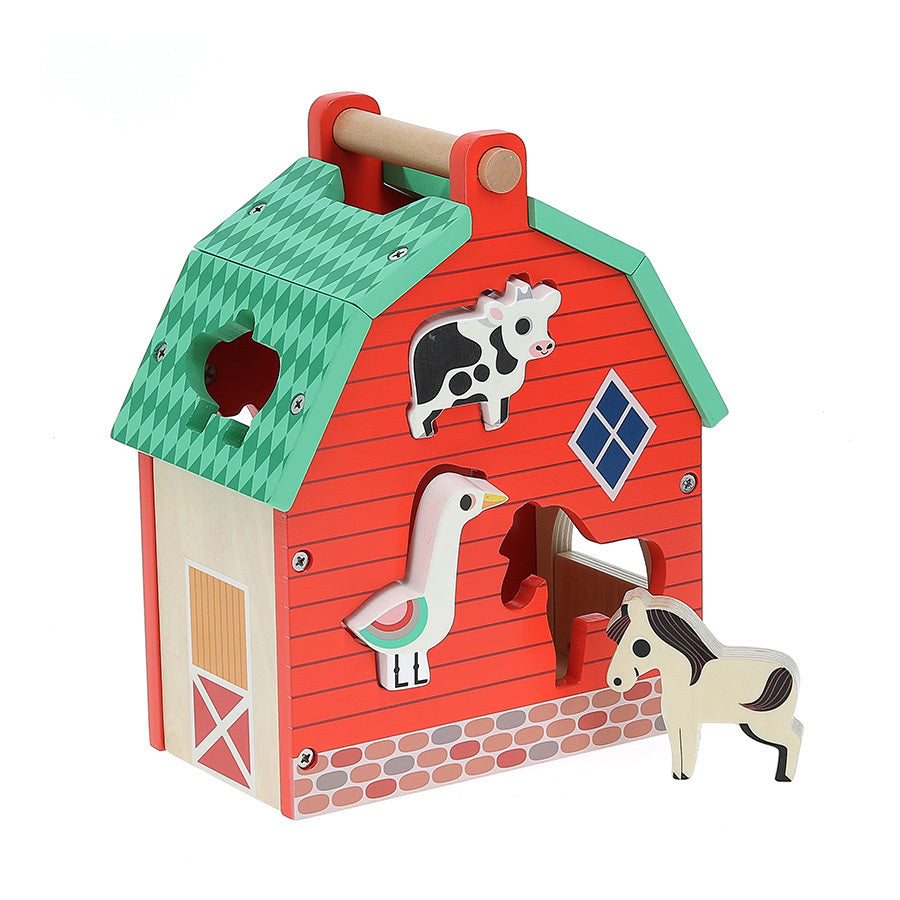 Vilac Farm Shape Sorter