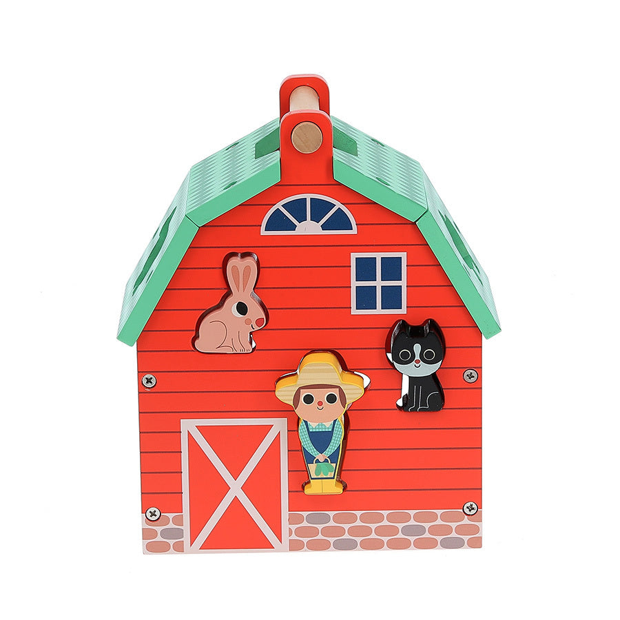 Vilac Farm Shape Sorter