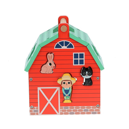 Vilac Farm Shape Sorter