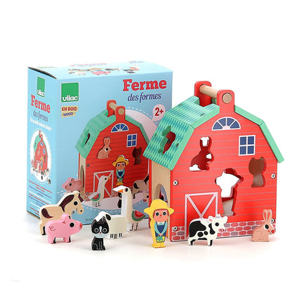 Vilac Farm Shape Sorter