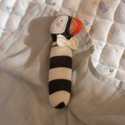 Avery Row Rattle - Puffin