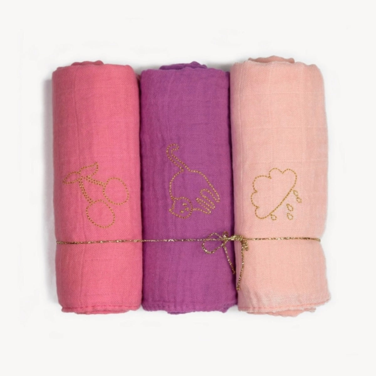 Barnabé aime le café Double Gauze Swaddle