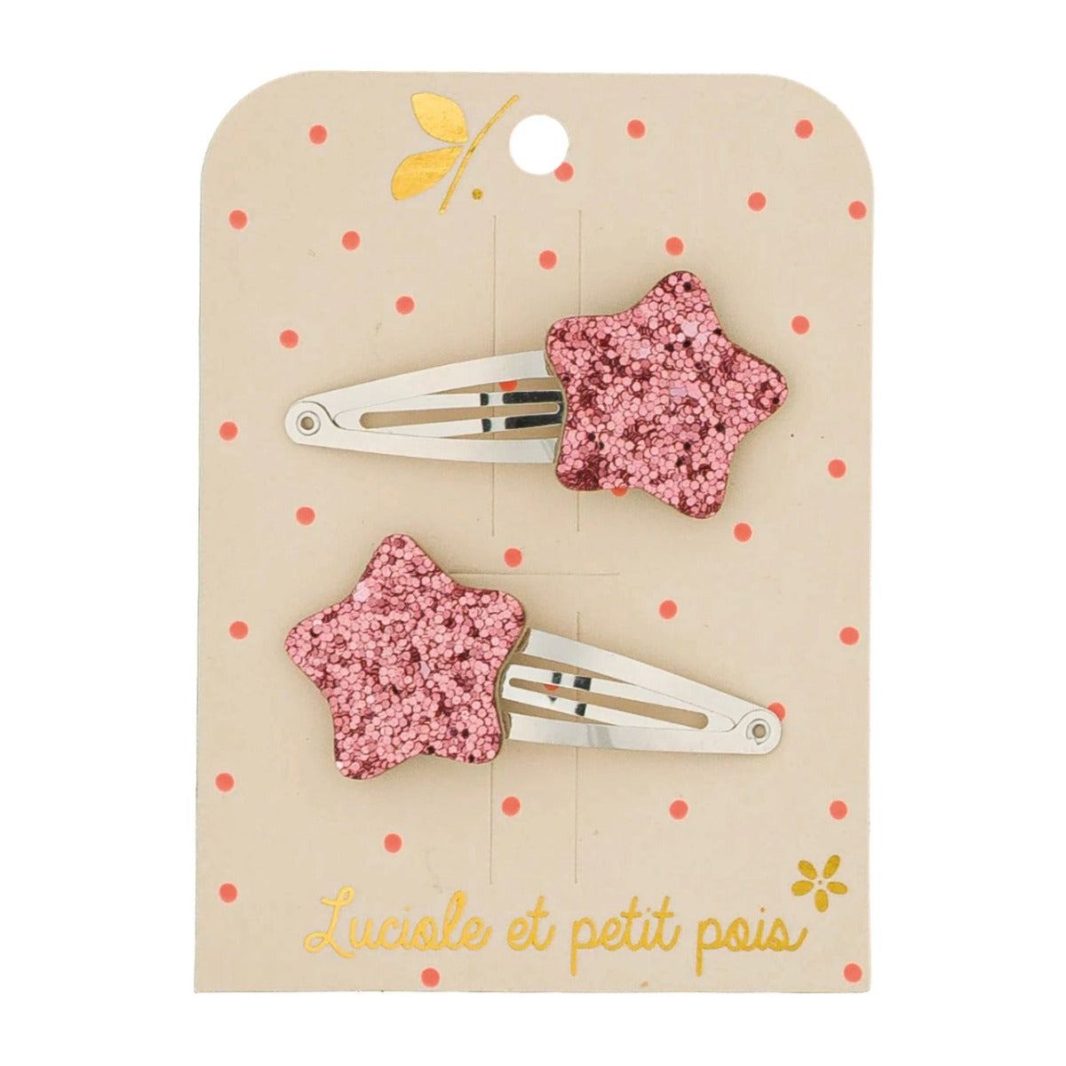 Luciole et Petit Pois Bubble Star Clips