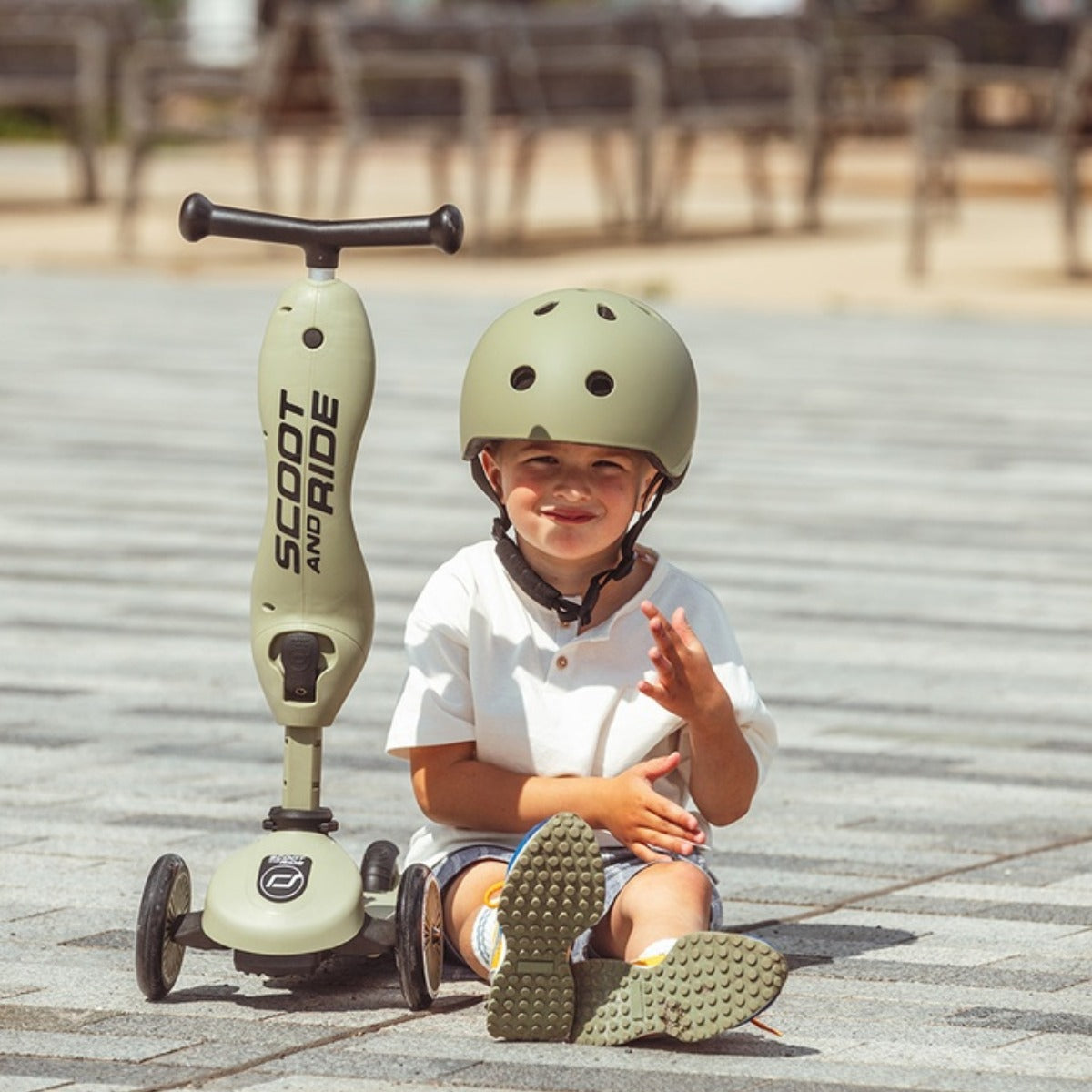 Scoot and Ride 2-in-1 Balance Bike/Scooter Highwaykick 1