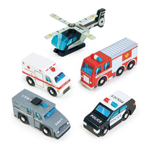 Load image into Gallery viewer, Thread Bear Design Emergency Vehicles for kids/children