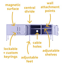 Load image into Gallery viewer, Mustard Made The Standard Locker in Lilac