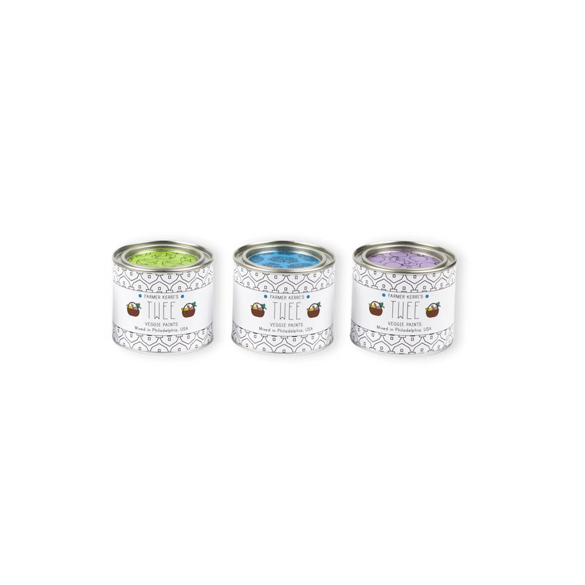 Twee Farmer Kerris Veggie Paint Set for kids/children