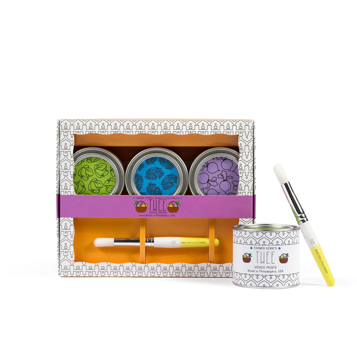 Twee Farmer Kerris Veggie Paint Set
