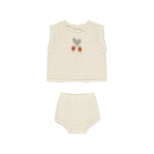 Load image into Gallery viewer, Rylee + Cru Scallop Knit Baby Set