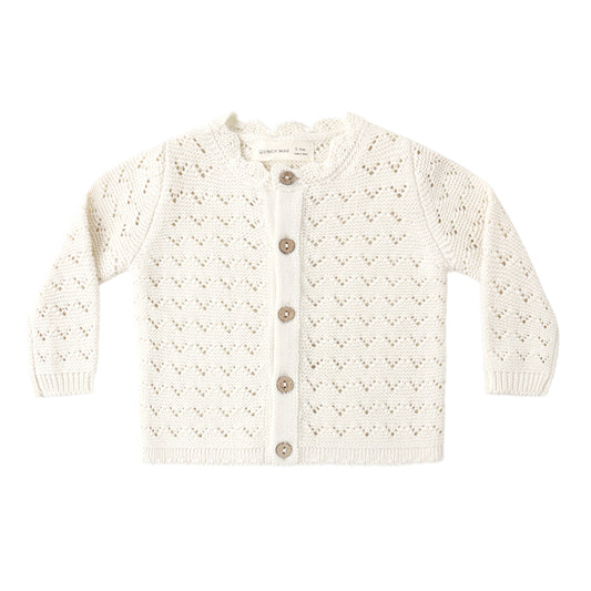 Quincy Mae Scalloped Cardigan