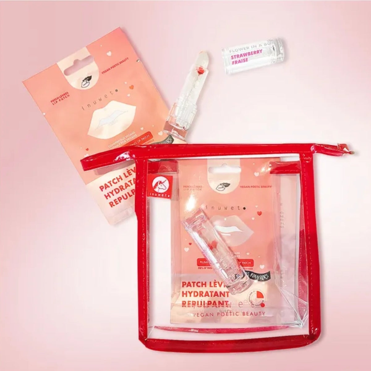 Inuwet Lip Routine Berry Wallet
